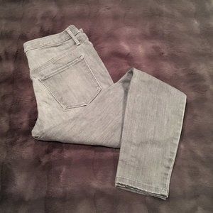Mossimo Denim High-Rise Jegging Gray Stretch Denim (Size: 4/27R)